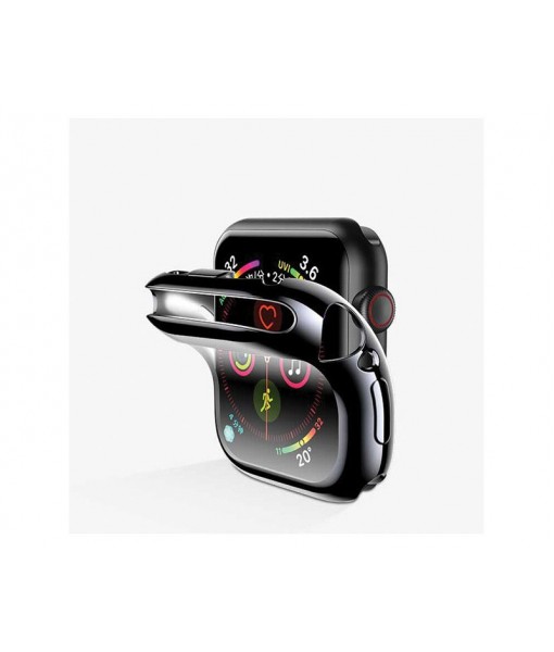 Husa Usams Silicon ,compatibila Cu Apple Watch 4/5 (40mm), Negru